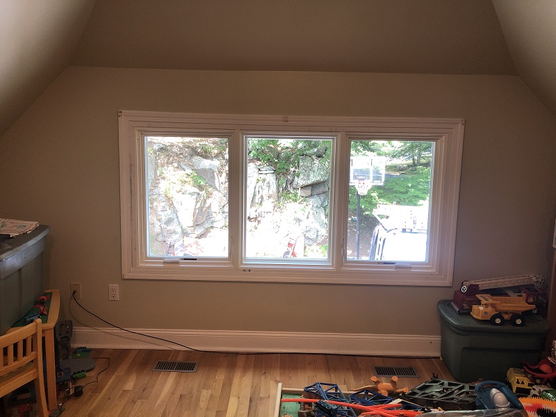 Casement window installation